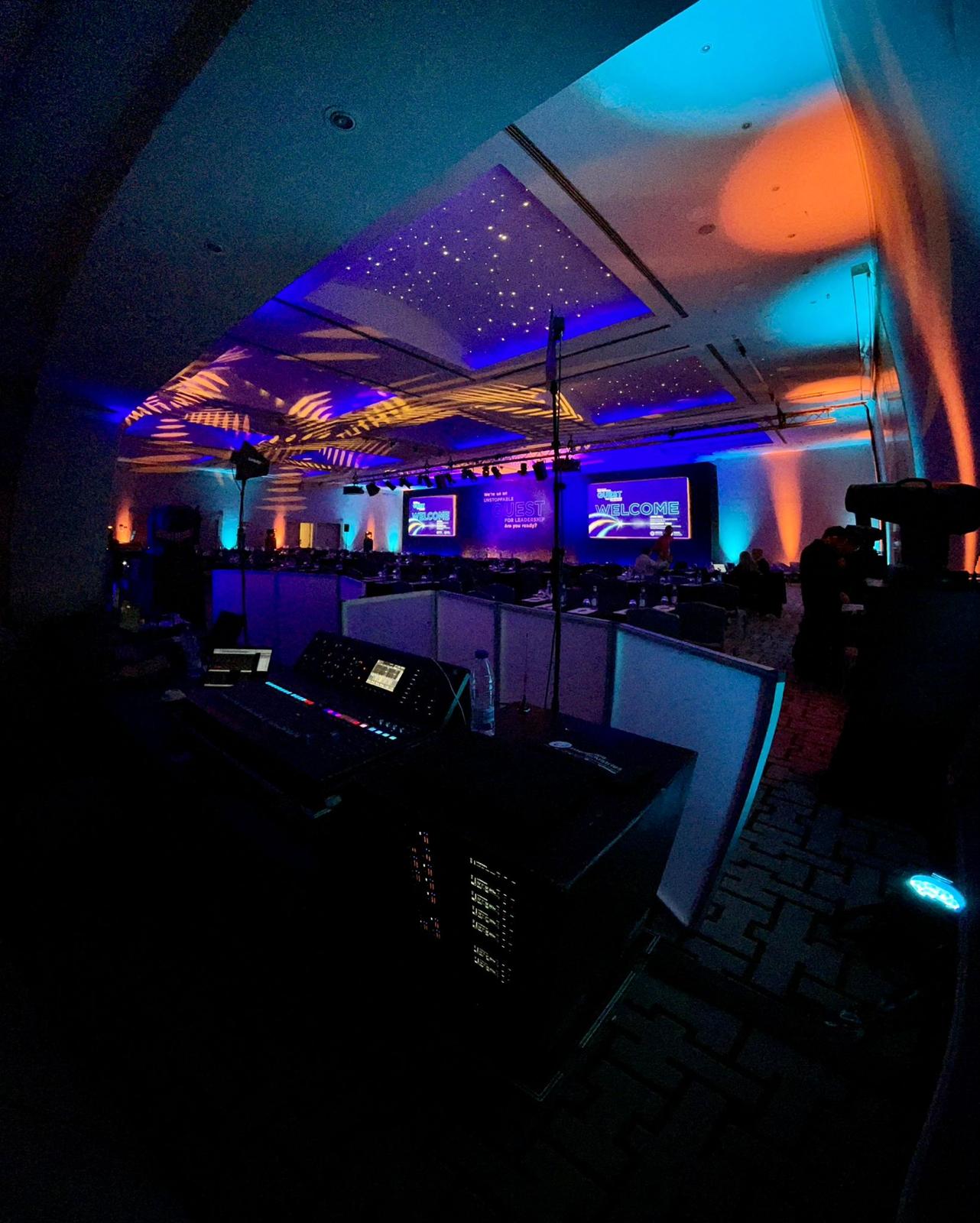Sound for corporate congress plenary